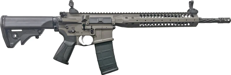 LWRC IC-SPR BILLET 5.56 NATO - 16" 30RD GREY W/ BLACK STOCK - Image 2