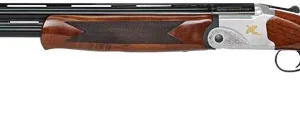 IVER JOHNSON 600LW O/U 12GA 3" - 30"VR SILVER BLACK WALNUT