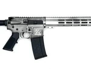 Great Lakes Firearms GL15223B-ALM 223 Wylde 16" 30+1 Battleworn Aluminum Cerakote/Nitride Barrel