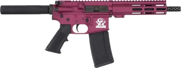 GLFA AR15 PISTOL 223 WYLDE - 7.5" NITRIDE BARREL BLK CHERRY