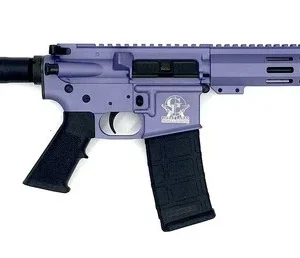 Great Lakes Firearms 223 Wylde GL15223PORC AR-Pistol 7.5" 1:8" Nitride Barrel Wild Orchid Cerakote