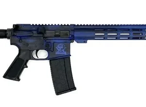 Great Lakes Firearms GL15223SSB-RYB 223 Wylde 16" 30+1 Battleworn Royal Blue Cerakote/Stainless Barrel