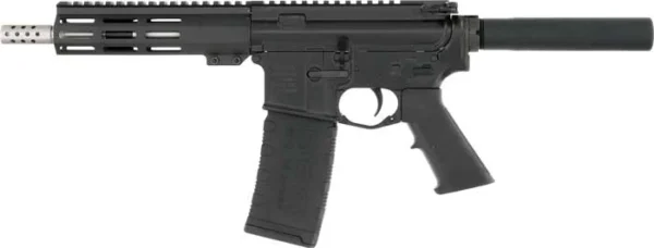 GLFA AR15 PISTOL 223 WYLDE - 7.5" STAINLESS BBL BLACK