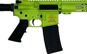 GLFA AR15 PISTOL 223 WYLDE - 7.5" S/S BBL ZOMBIE SPLATTER
