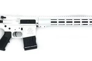 Great Lakes Firearms 450 Bushmaster GL15450WHT AR-15 18" 1:24" Nitride Barrel White Cerakote