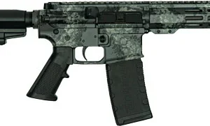GLFA AR15 PISTOL 223 WYLDE - BUNDLE W/ 5 KNIVES LICHEN GREY