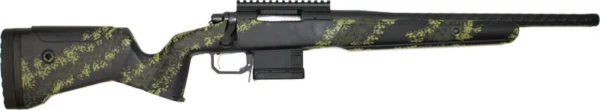 GLFA SUB-1 BOLT ACTION 308 WIN - 18" SS FLUTED SS/LICHEN BLACK