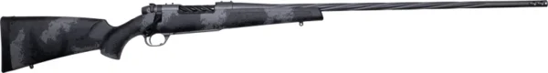 WEATHERBY MARK V LIVE WILD - 7MM BC 22" W/MB GREY/BLACK