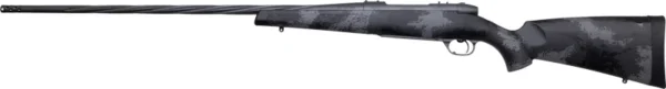 WEATHERBY MARK V LIVE WILD - 7MM BC 22" W/MB GREY/BLACK
