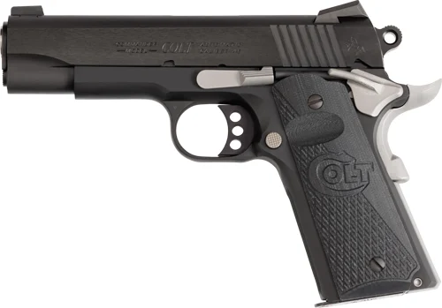 COLT NIGHT COMMANDER 45ACP - 4.25" 8RD BLACK CERAKOTE BLUED