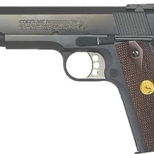 COLT GOLD CUP NATIONAL MATCH - 38 SUPER 5" 8RD BLUED WALNUT