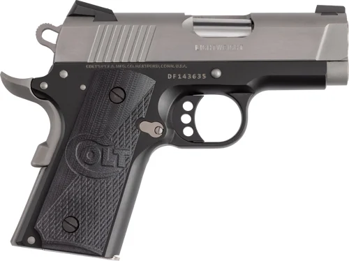 COLT DEFENDER 45ACP 3" FRONT - NIGHT SIGHT 7RD CERKOTE SS - Image 2