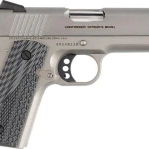 COLT LIGHTWEIGHT OFFICER 45ACP - 4.25" 8-SH SS TWO TONE