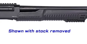 IVER JOHNSON PUMP 12GA 3" 18" - CYL BLUED QD PISTOL GRIP STOCK
