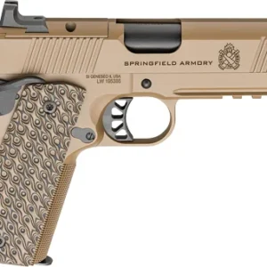 SPRINGFIELD 1911 TRP 9MM AOS - 4.25" 9RD COYOTE BROWN