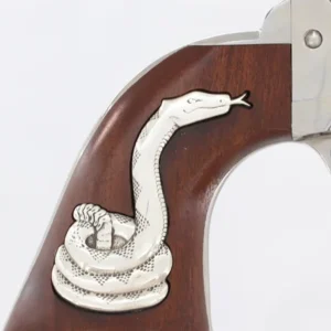 CIMARRON MAN W/NO NAME 45LC - FRONTIER 4.75" SILVER SNAKE
