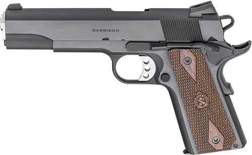 SPRINGFIELD 1911 GARRISON - 9MM 5" 9RD BLUED WALNUT - Image 3