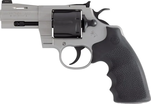 COLT PYTHON 357MAG 3" TWO-TONE - MATTE WITH HOGUE GRIPS (TALO) - Image 2