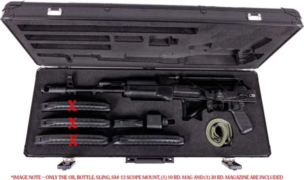 ARSENAL SAM7SF-86 7.62X39 - RIFLE 1-30RD/1-10RD MAG BLACK
