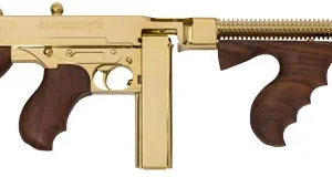 THOMPSON 1927A1 45ACP CARBINE - TITANIUM GOLD W/50RD & 20RD