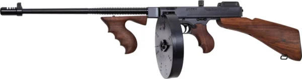 THOMPSON 1927A1 45ACP DELUXE - CARBINE WOOD W/100RD & 20RD