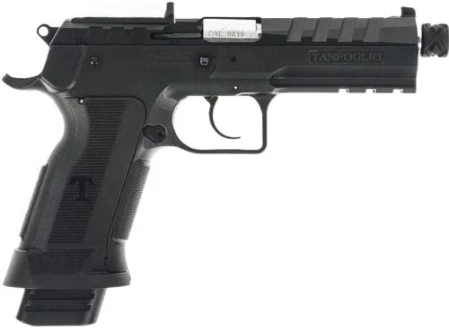 TANFOGLIO FORCE DUTY 9MM 4.9" - 20RD POLY THREADED BLACK