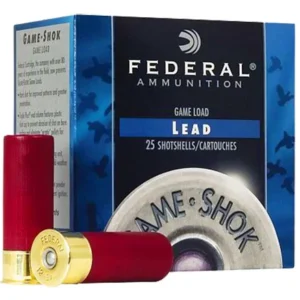 Federal 20 Gauge Ammunition Game-Shok H2045 2-3/4" #5 Shot 1oz 1220fps Case of 250 Rounds