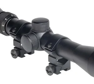 HATSAN OPTIMA 3-9X32 AIRGUN - SCOPE W/RINGS & CAPS *
