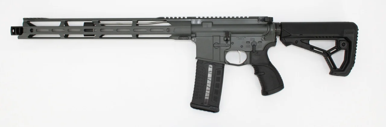 Core Elite Ops CEO1502ER Enhanced Battle Series Rifle .223 Wylde AR-15 Fluted 16" Dark Grey Cerakote