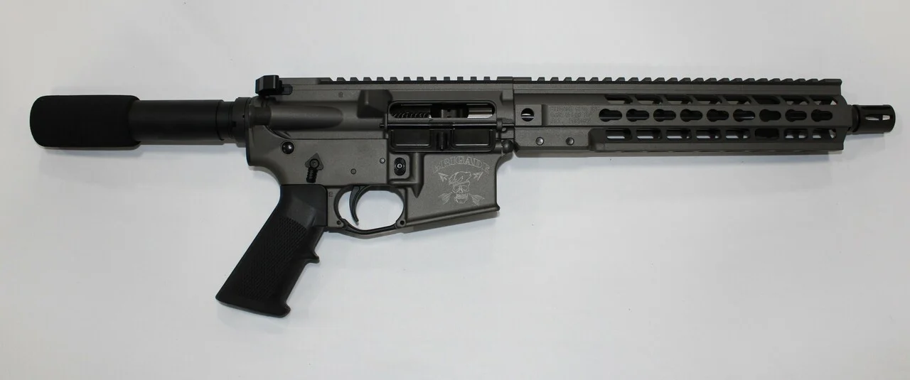 Brigade Manufacturing 5.56 Forged 10.5" 30+1 Tungsten Gray