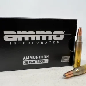 Ammo Inc 223 Remington Ammunition AI223064BND-A20 Blueline 64 Grain Bonded Soft Point 20 Rounds
