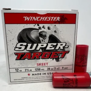 Winchester 12 Gauge Super-Target Ammunition TRGT12509CASE #9 Shot 2-3/4" 1oz 1250fps CASE 250 Rounds