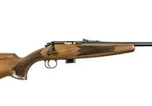 Crickett KSA20410 Model 722 Compact Deluxe .22 LR 16.25" 7+1 Blued/Checkered Walnut