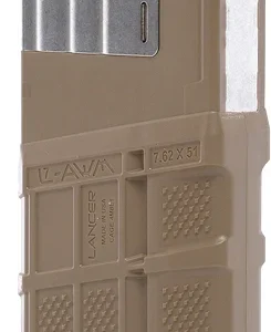 LANCER MAGAZINE L7AWM SR-25 - 7.62X51 20RD OPAQUE FDE GEN2