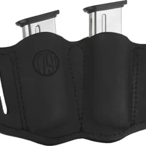 1791 M2.1 DOUBLE MAG CARRIER - FOR SINGLE STACK MAGS BLACK