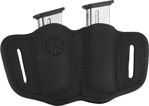1791 M2.1 DOUBLE MAG CARRIER - FOR SINGLE STACK MAGS BLACK