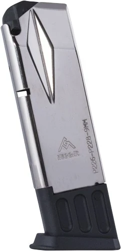 MEC-GAR MAGAZINE SIG P228 - 9MM LUGER 10RD NICKEL