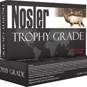 Nosler 7mm Rem Mag Ammunition 60033 140 Grain AB Soft Point 20 Rounds