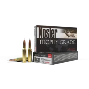 Nosler 6.5 Creedmoor Ammunition Trophy Grade 60080 140 Grain AccuBond 20 Rounds