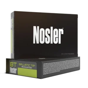 Nosler 300 Blackout Ammunition 125 Grain Ballistic Tip 20 Rounds