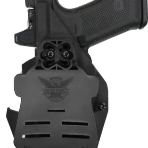 WE THE PEOPLE HOLSTER OWB RH - FOR GLOCK 17 MOS W/OPTIC BLK