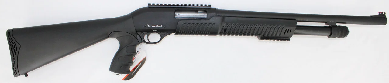 Radikal Arms P-3 12 Gauge 20" Tactical Pump Action Shotgun 5+1 Black