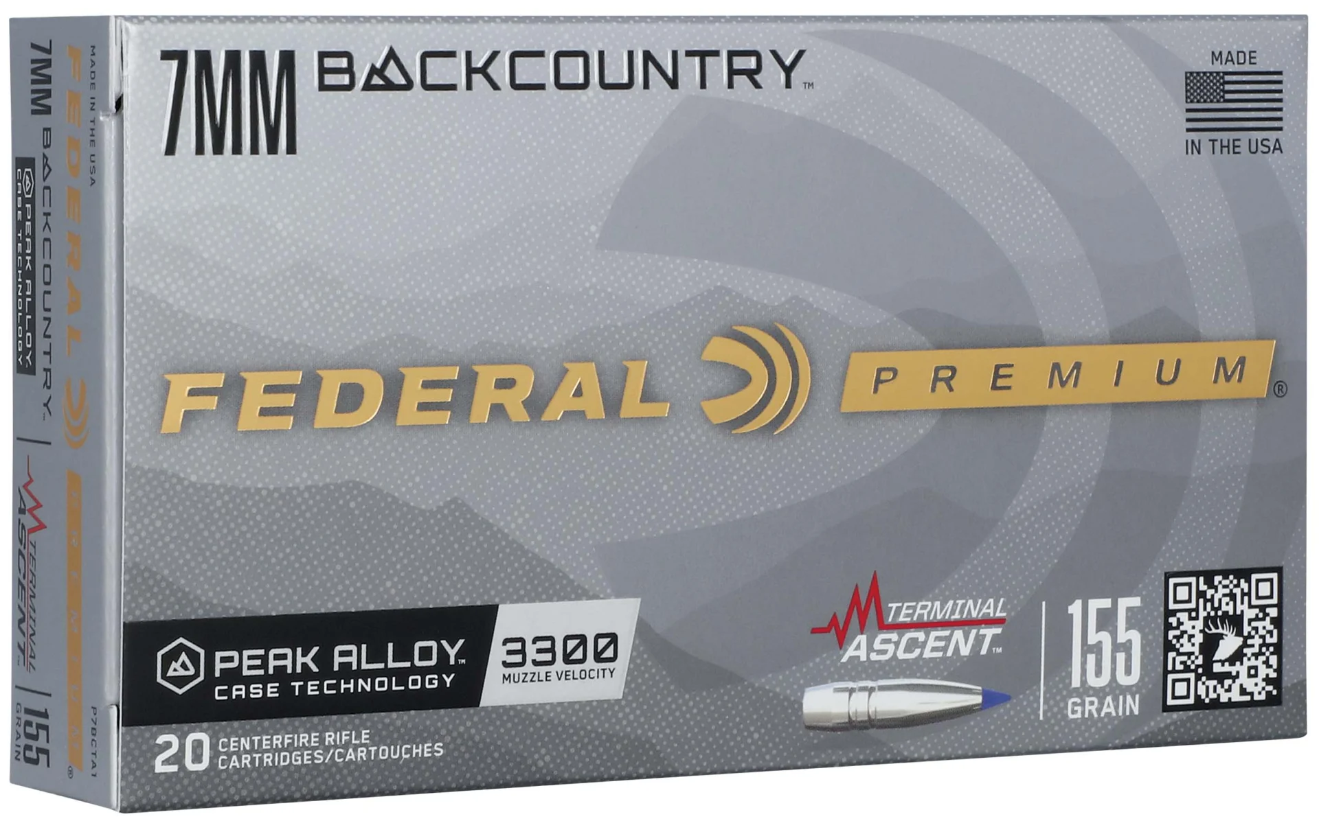 FDR 7MMBC 155GR TERM ASC 20RD