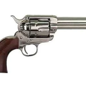Cimarron PPP357N Pistolero 4.75" .357 Mag/.38 Special 6 Rounds Nickel/Walnut