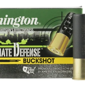 Remington 12 Gauge Ammunition R12HB00HD Ultimate Defense 3" 15 Pellets 00 Buck 5 Rounds