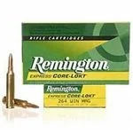 Remington 264 Win Mag Core-Lokt R264W2 140 gr PSP 20 rounds
