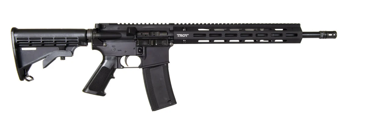 Troy Industries TRCA-CA4-14BT-23 SPC-A3 Semi-Auto Rifle 16" 5.56x45mm 30+1 Black