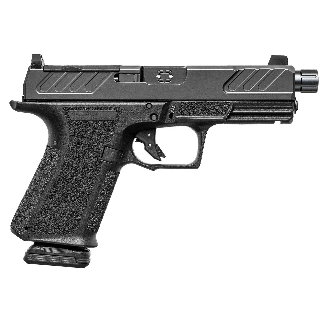 Shadow Systems SS-1310-1D MR920 Foundation Compact 9mm 4" 15+1 Black Nitride/Black Nitride Barrel Optic Ready & Night Sights