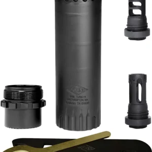 YHM TURBO KRB 5.56 SUPPRESSOR - WITH MUZZLE BRAKE