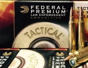 Federal 223 Remington Ammunition Tactical TRU T223E 55 Grain Sierra Gameking Boat Tail Hollow Point 20 rounds